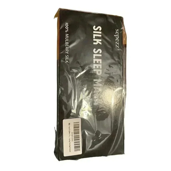 sepezz Silk Sleep Mask 100% Mulberry 3D Sleeping Mask with AdjustableSilk Eye... - Picture 1 of 2